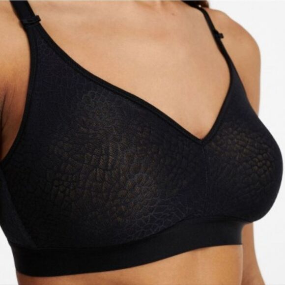 Chantelle Black C Magnifique Full Bust Wirefree Bra - Picture 7 of 15